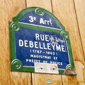 Rue Debelleyme in the 3rd arrondissement